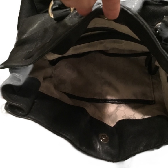 Michael Kors Hamilton Soft Pebbled Leather Satchel - Picture 7 of 7